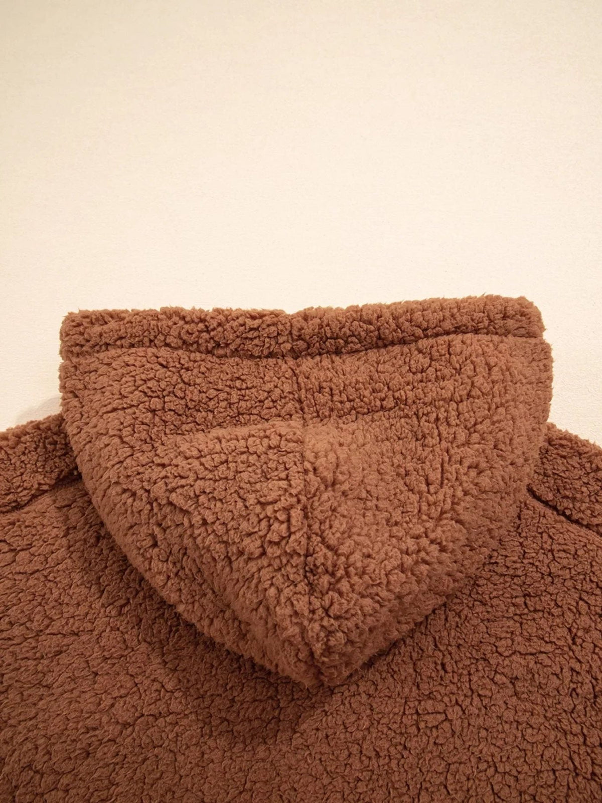 Dulcie oversized teddy zip-up jacket, view 11
