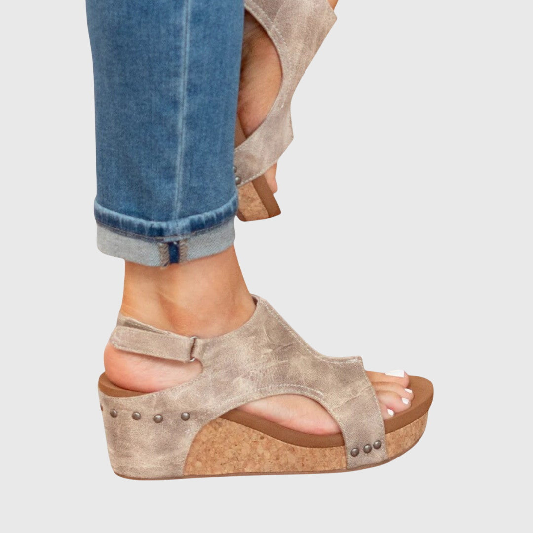 Bristol wedge sandals color view