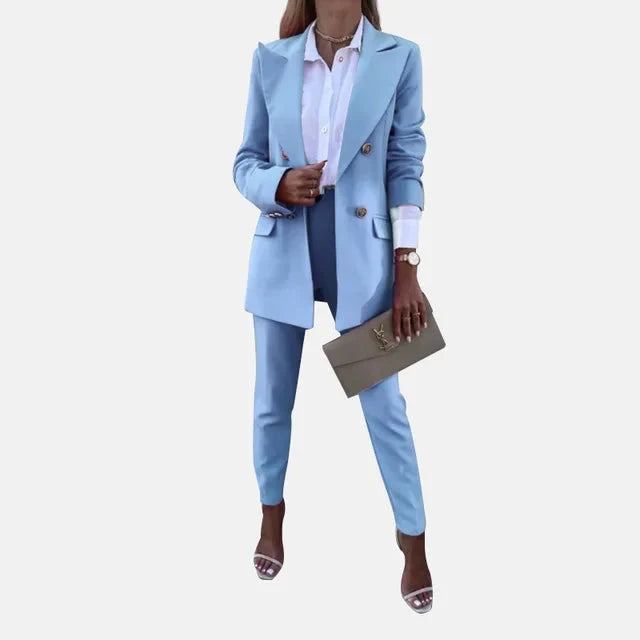 Amelthea two-piece blazer suit set