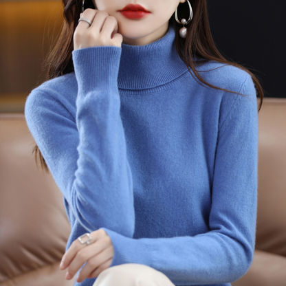 Viveca women's slim turtleneck sweater