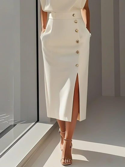 Marcella | Sleeveless Bodycon Midi Dress