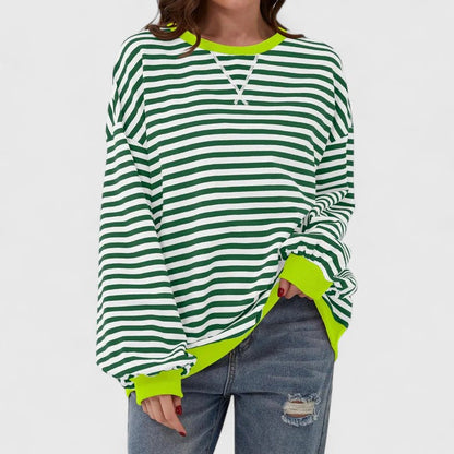 Soft relaxed knit sweater for women view 12