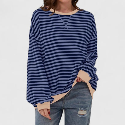 Soft relaxed knit sweater for women view 7