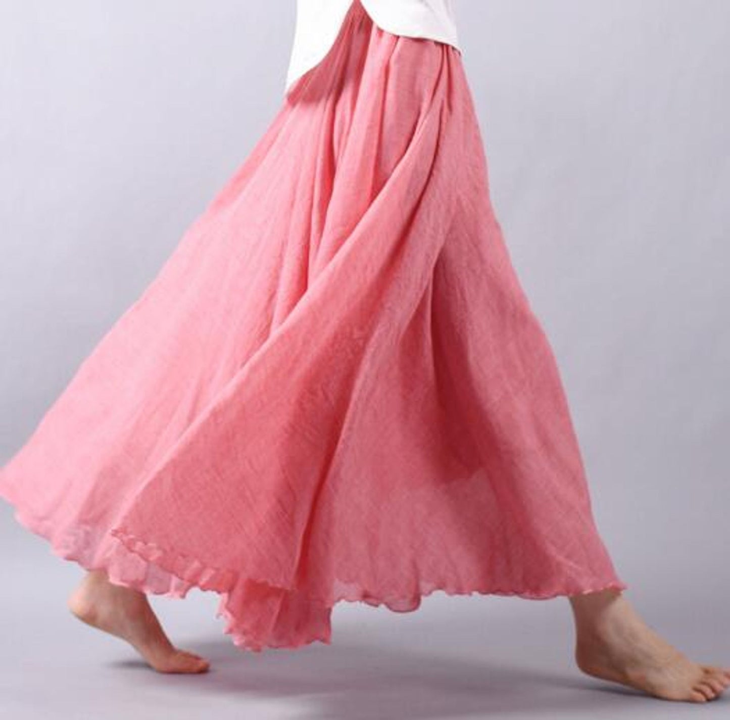 Mariah | Flowy Summer Maxi Skirt