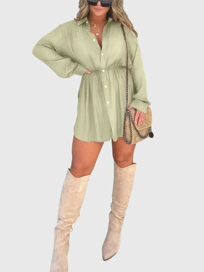 Sidonie | Elegant Romper Dress with Built-In Shorts