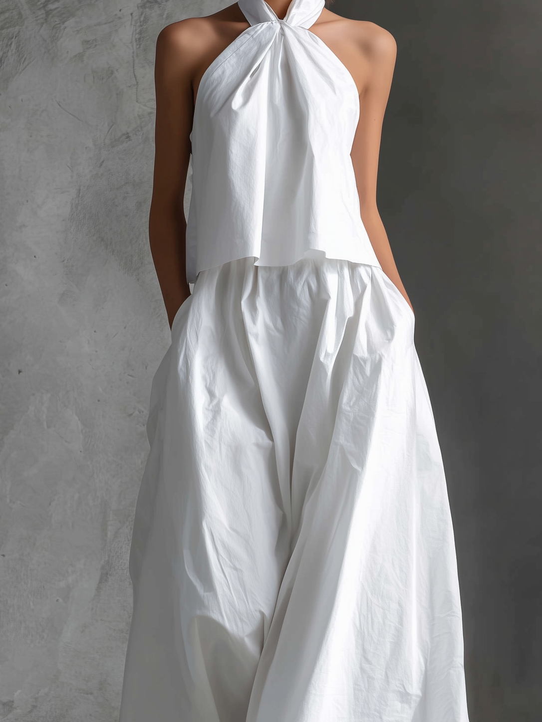Sereldine | Halter Top & Skirt Set