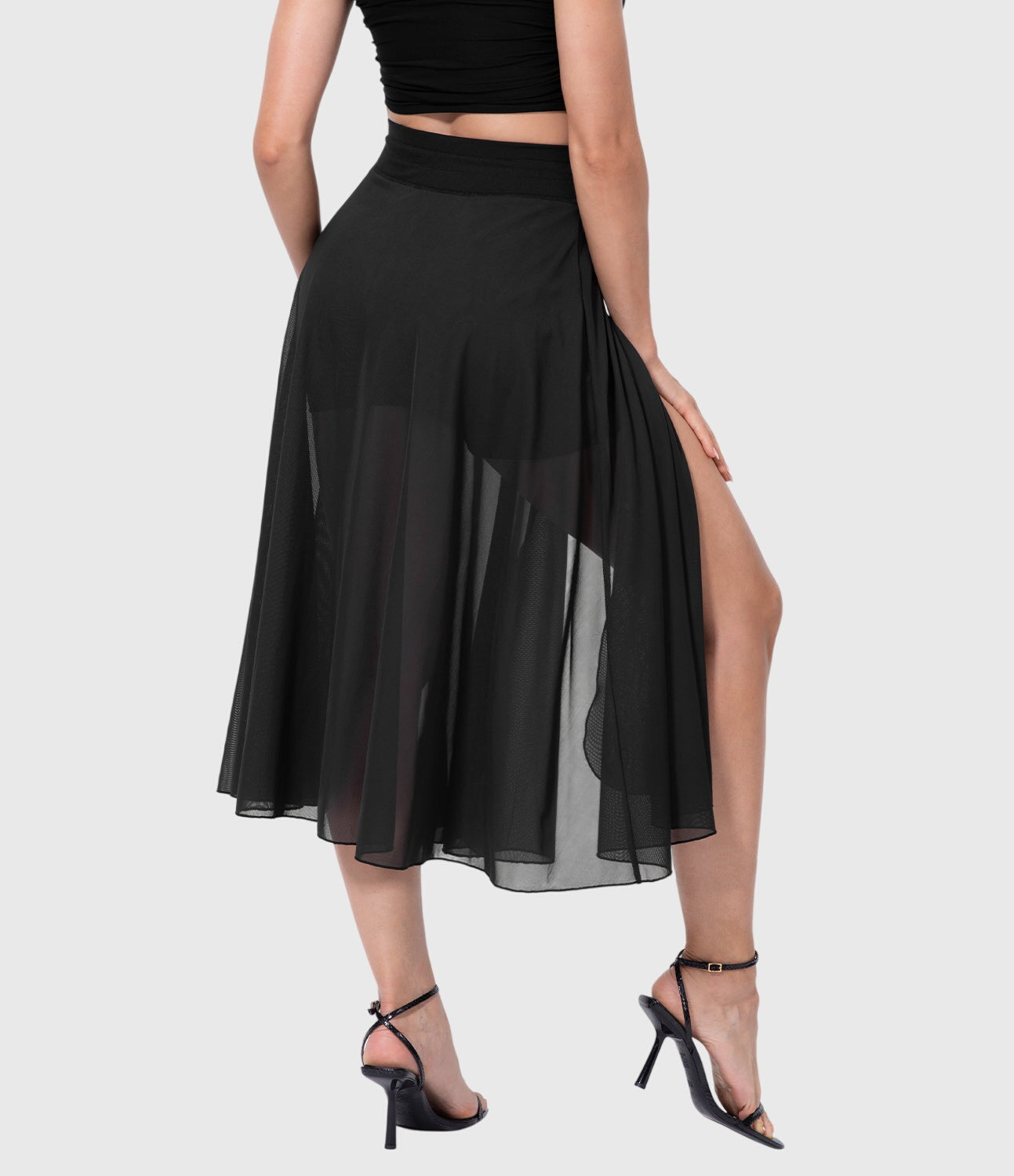 Melanie | High-Waist Pleated Midi Skirt