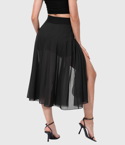 Melanie | High-Waist Pleated Midi Skirt