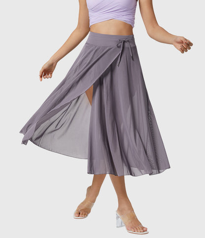 Melanie | High-Waist Pleated Midi Skirt