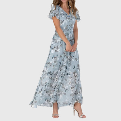 Rosalia | Flattering Short Sleeve Summer Dress