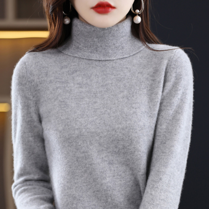 Viveca women's slim turtleneck sweater