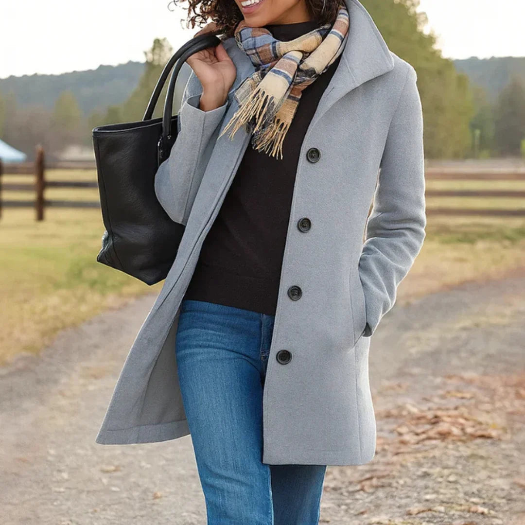 Aldwyn | Notch-Lapel Timeless Coat