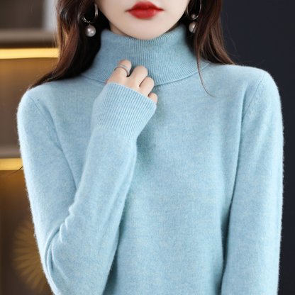 Viveca women's slim turtleneck sweater