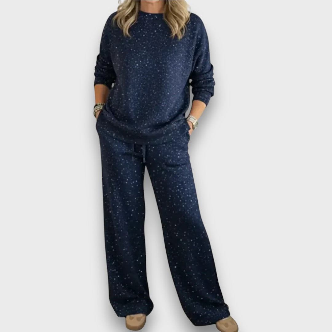 Long-sleeve lounge set for women view 3