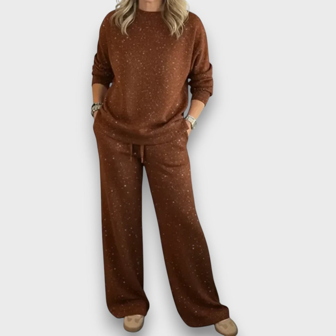 Long-sleeve lounge set for women view 4