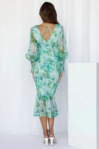Vivienne | Floral Maxi Wedding Guest Dress