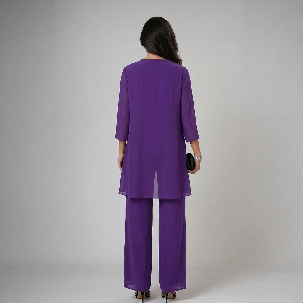 Mother of the bride three-piece set, view 7