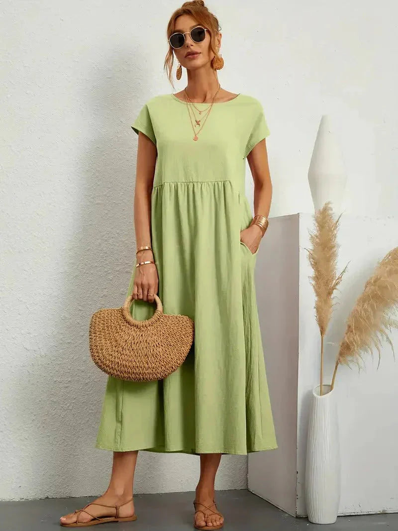 Calanthe | Smocked Maxi Dress