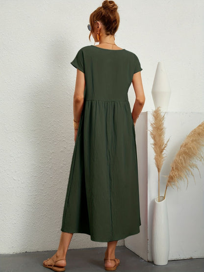 Calanthe | Smocked Maxi Dress