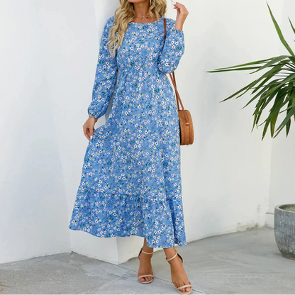 Elspeth | Floral Smocked Maxi Dress