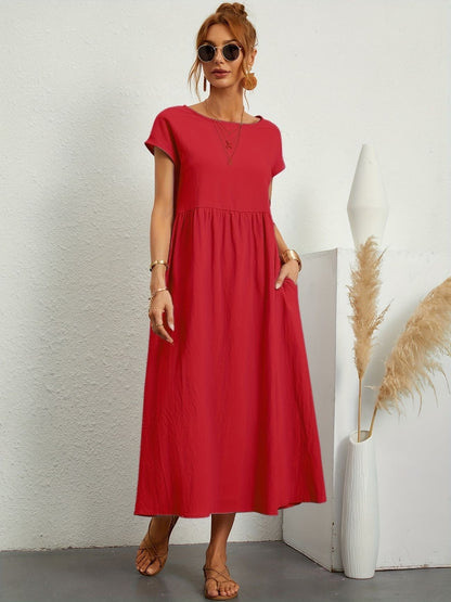 Calanthe | Smocked Maxi Dress