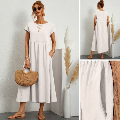 Calanthe | Smocked Maxi Dress