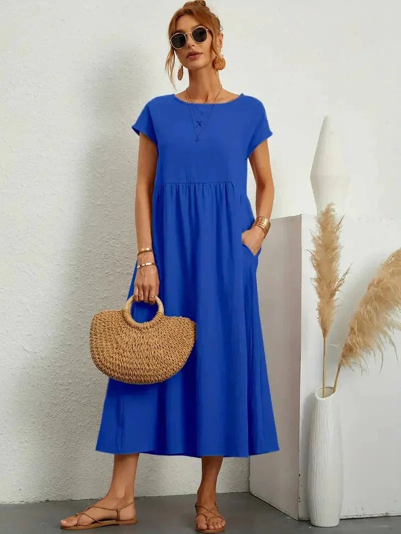 Calanthe | Smocked Maxi Dress