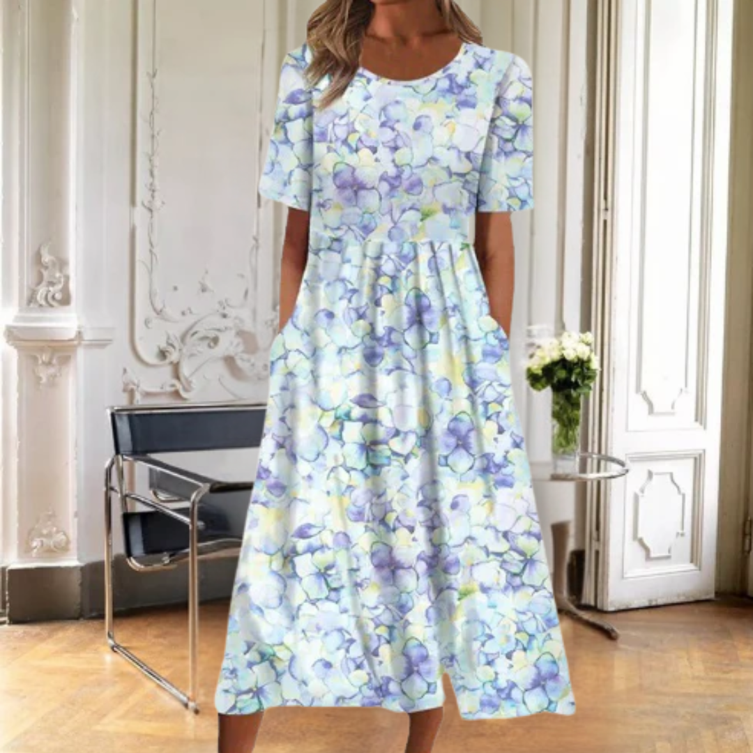 Esmé | Floral Smocked Maxi Dress