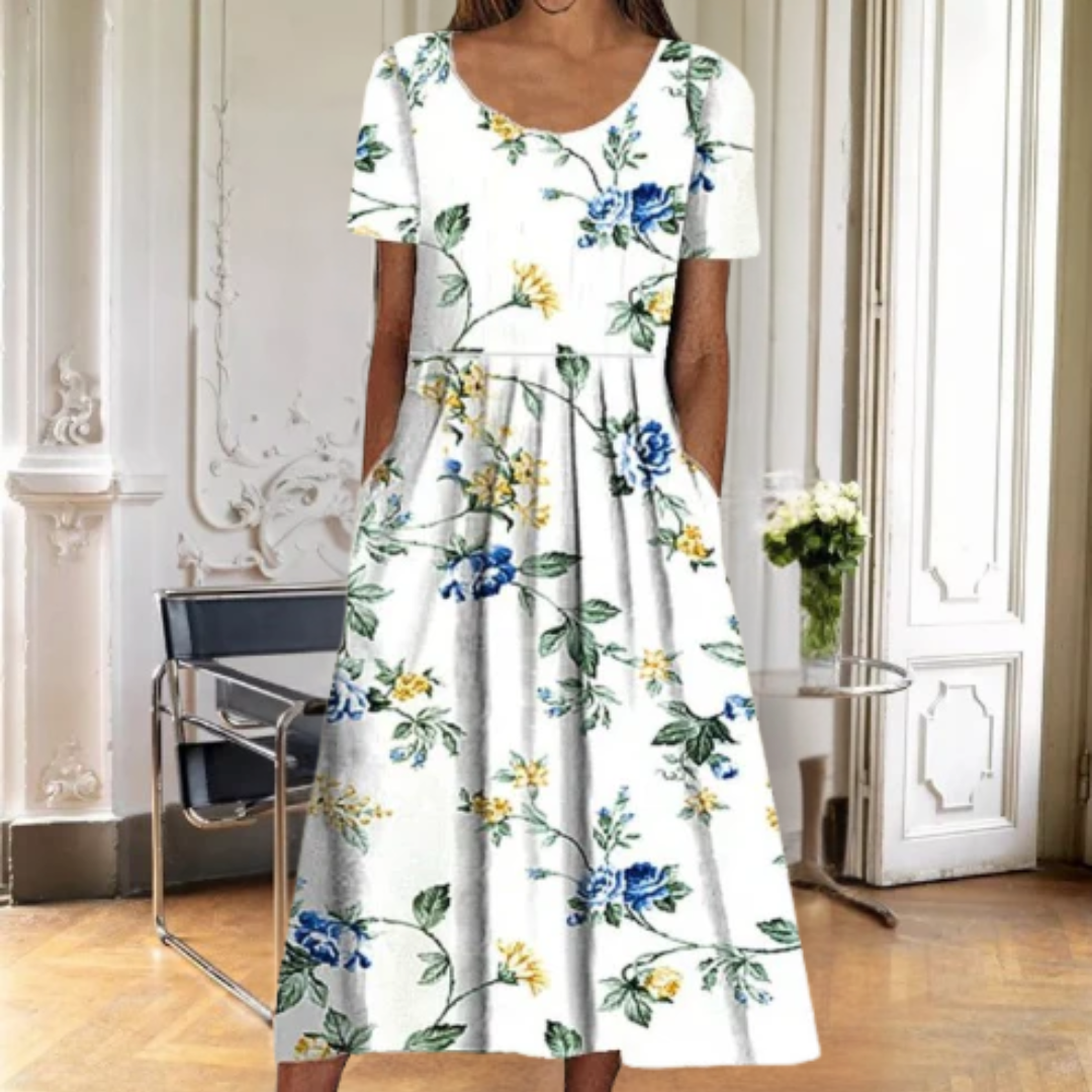Esmé | Floral Smocked Maxi Dress