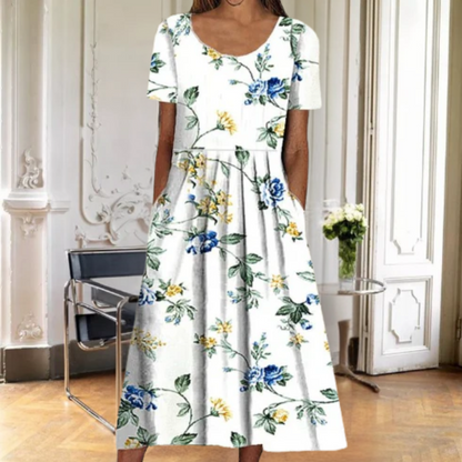 Esmé | Floral Smocked Maxi Dress