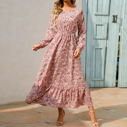 Elspeth | Floral Smocked Maxi Dress