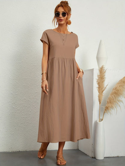 Calanthe | Smocked Maxi Dress
