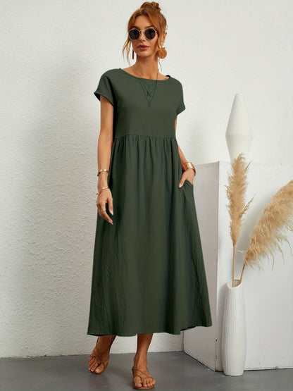 Calanthe | Smocked Maxi Dress