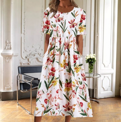 Esmé | Floral Smocked Maxi Dress