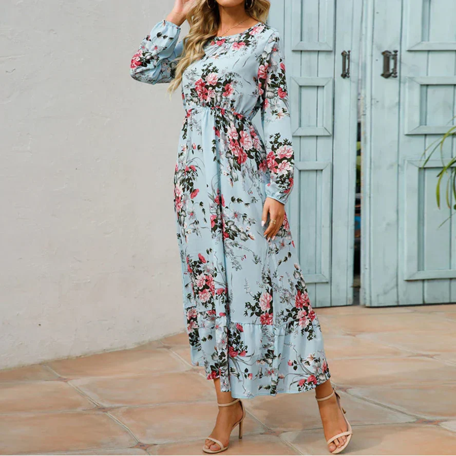 Elspeth | Floral Smocked Maxi Dress
