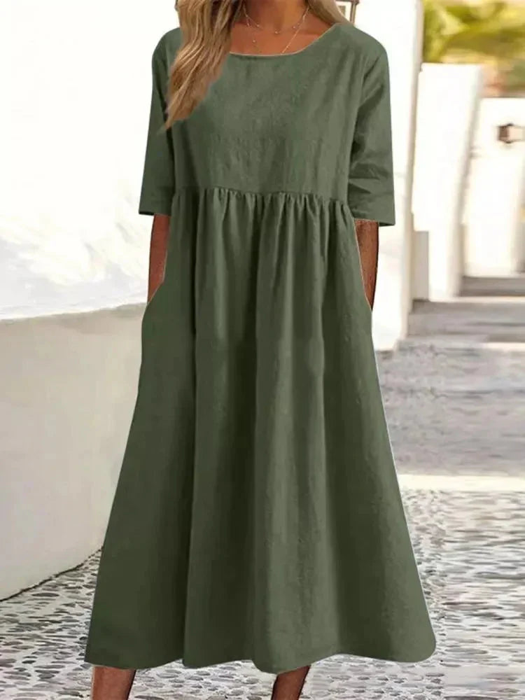 Elowen | Smocked Maxi Dress