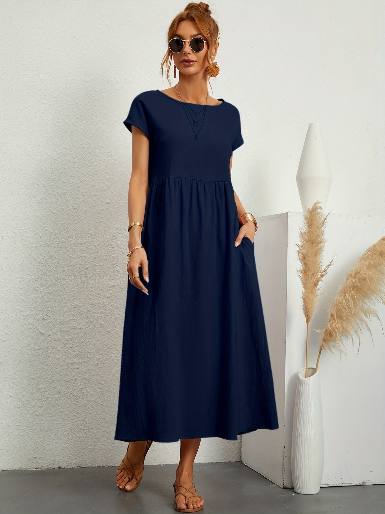 Calanthe | Smocked Maxi Dress