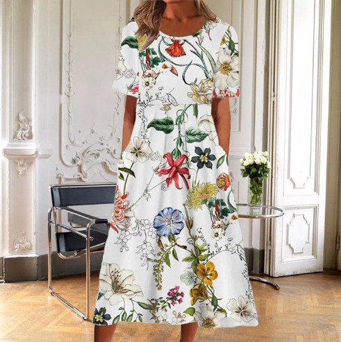 Esmé | Floral Smocked Maxi Dress