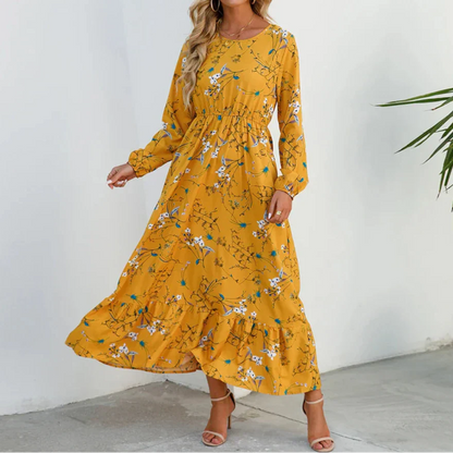 Elspeth | Floral Smocked Maxi Dress