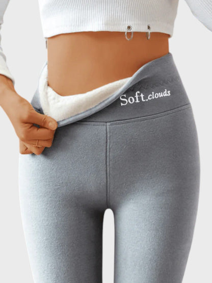 Oona fleece-lined thermal leggings, view 5