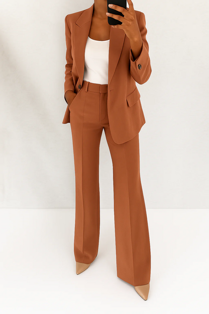 Clarivelle | Tailored Two-Piece Blazer and Trouser Set