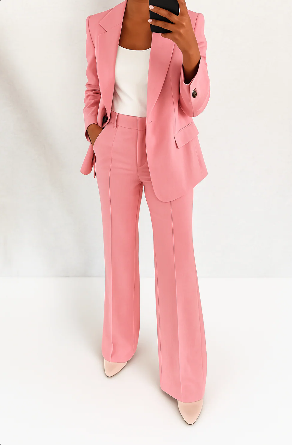 Clarivelle | Tailored Two-Piece Blazer and Trouser Set