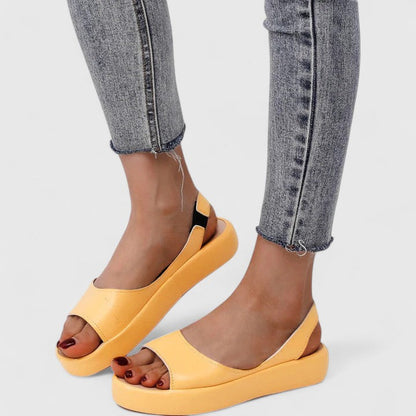 Eden slip-on cushioned sandals pair view