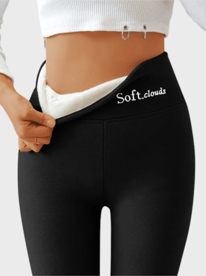 Oona fleece-lined thermal leggings for women
