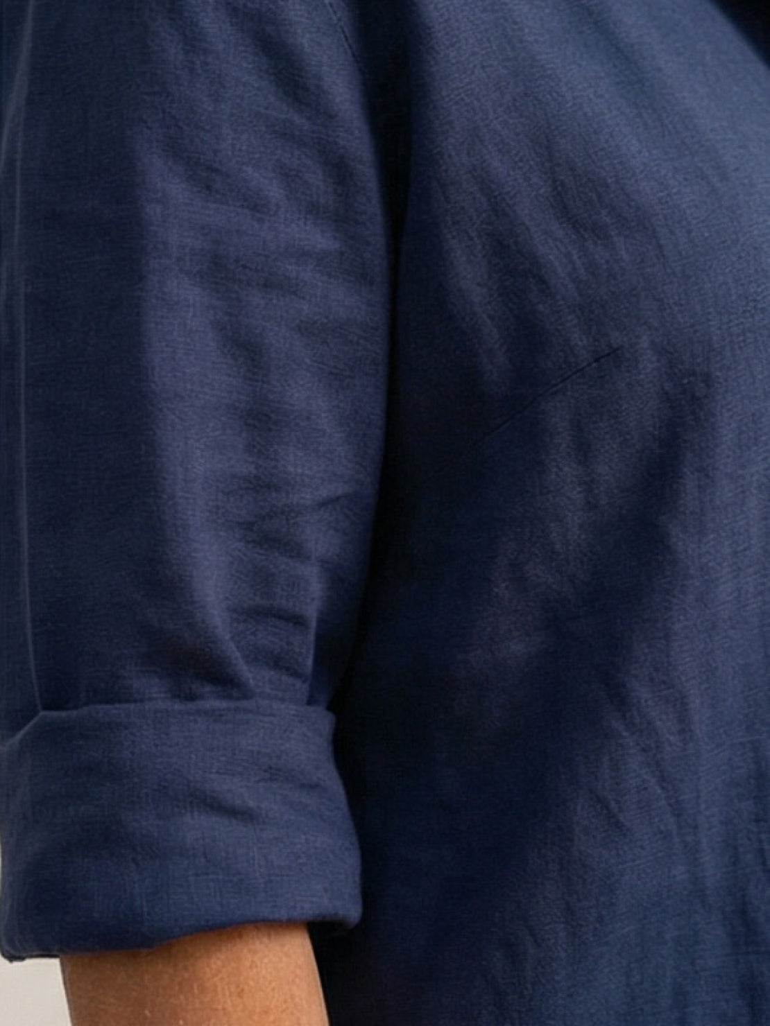 Button-down shirt set, colour variation