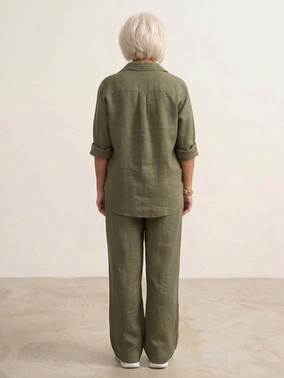 Sabeau | Button-Down Shirt & Trouser Set