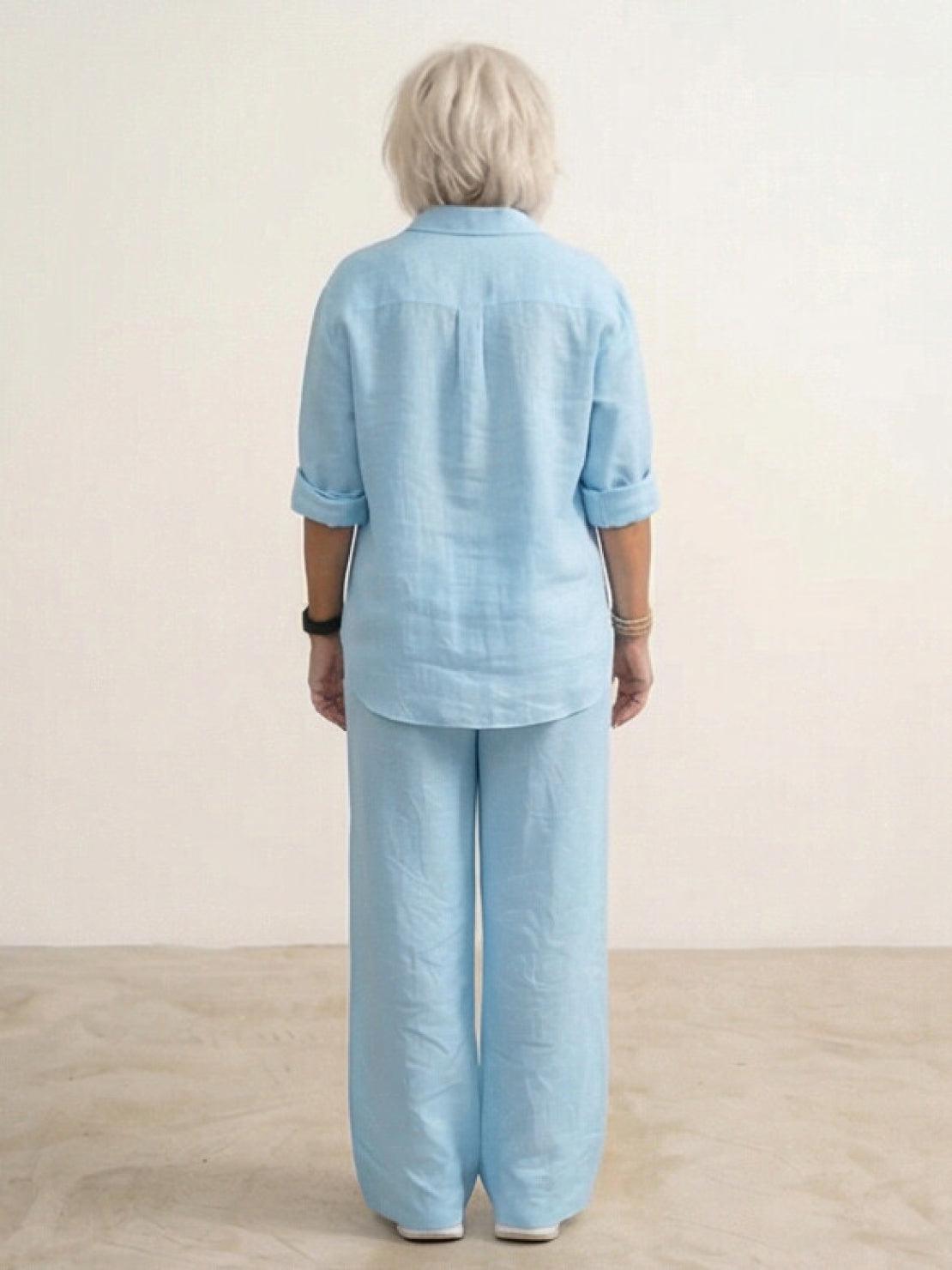 Sabeau | Button-Down Shirt & Trouser Set