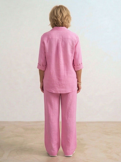 Sabeau | Button-Down Shirt & Trouser Set