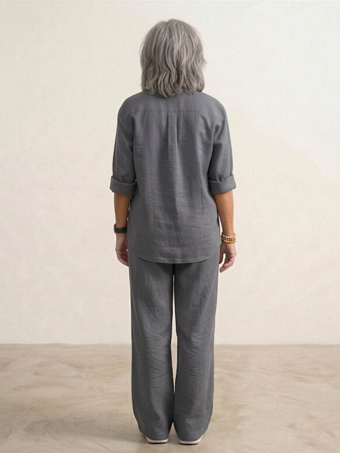 Sabeau | Button-Down Shirt & Trouser Set