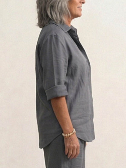 Sabeau | Button-Down Shirt & Trouser Set
